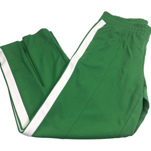 Wild Fable Green White Striped Track Pants - Picture 11 of 14